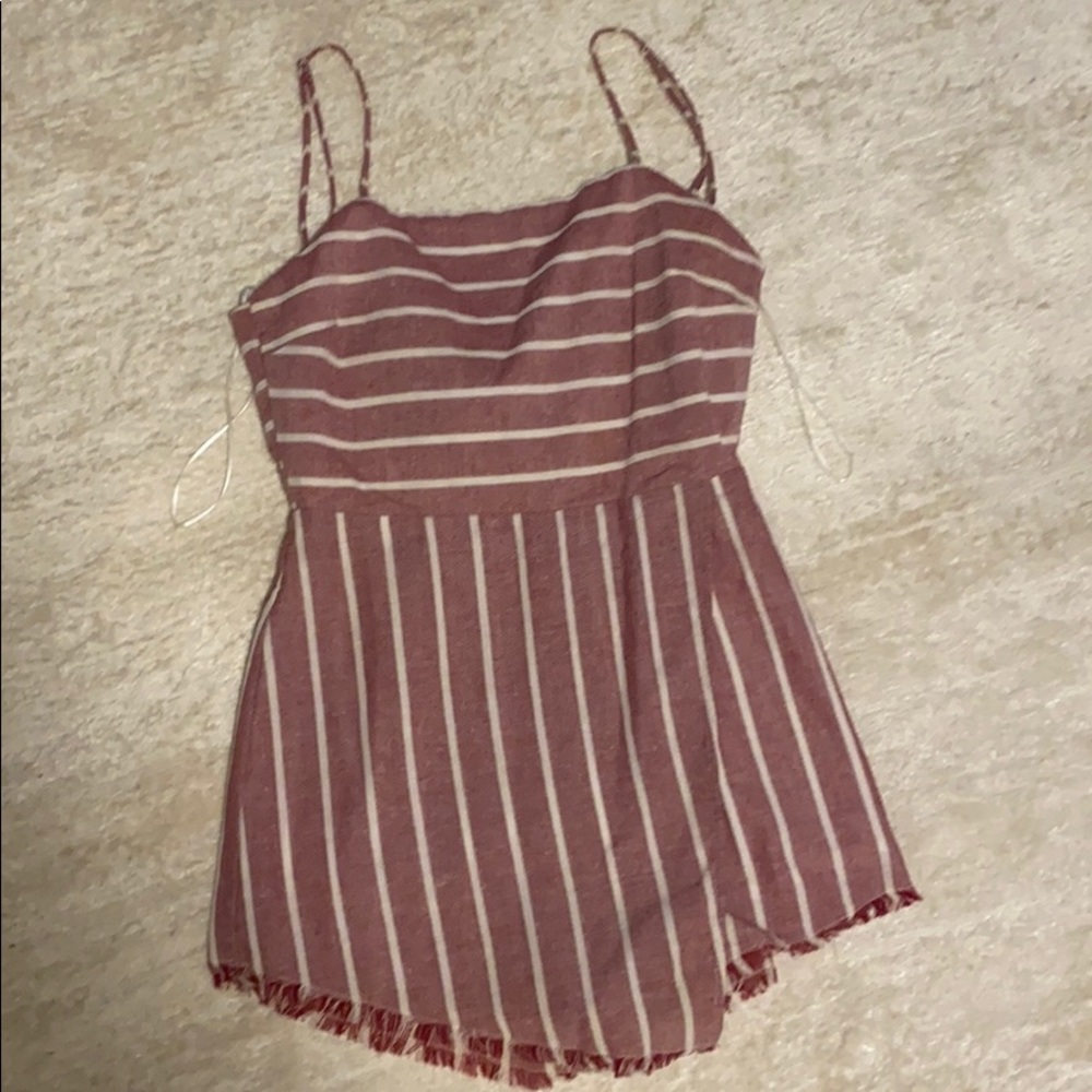 Striped romper / dress